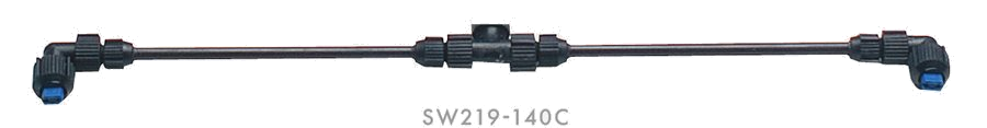 2 Nozzle Boom 50cm Plastic