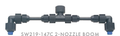 Double U Nozzle Plastic