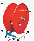 HOSE REEL 50MT 12MM B/MOUNT AB101