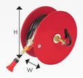 HOSE REEL SIDE MOUNT 30m T_GUN