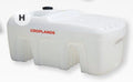 TANK 400L SQUARE C/W LID & OUTLET