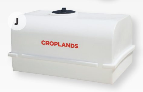 TANK 450L C/W LID & OUTLET