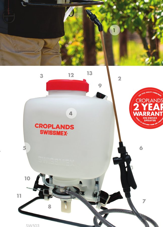 KNAPSACK 15LTR PISTON/DIAPH