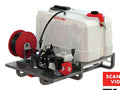 600 LTr Traymount , AR30 Pump, Manual 2 Tap controls, Manual 30 mtr Hose reel an